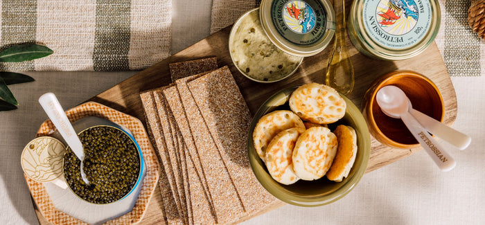 Accompagner le caviar