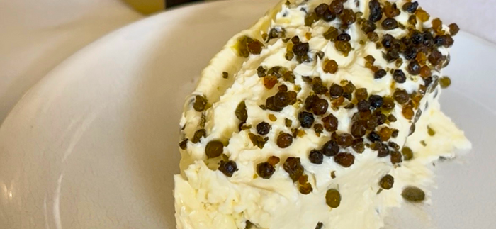 Whipped Butter au caviar par Mikaël Petrossian