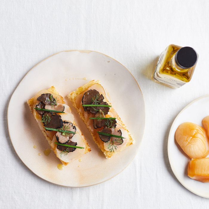 Carpaccio of White Summer Truffle