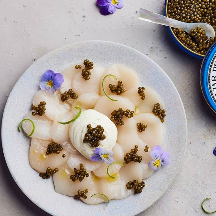 Saint jacques au caviar
