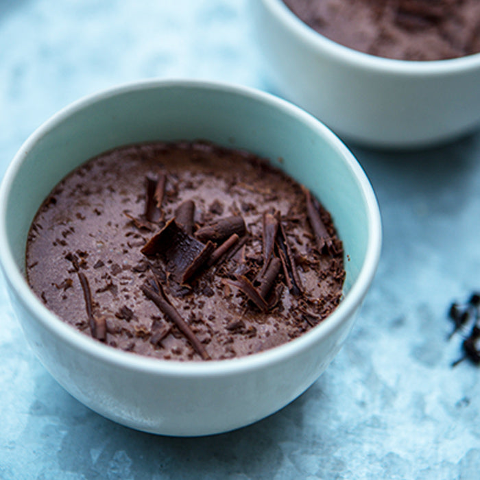 Mousse au chocolat au poivre sauvage