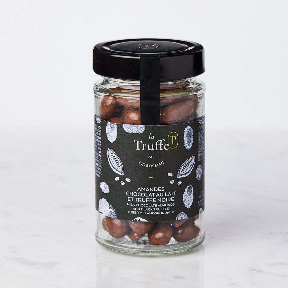 Amandes Chocolat au Lait et Truffe Noire