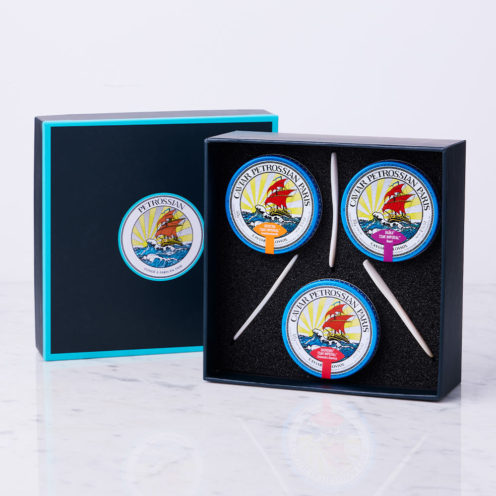 Coffret La Trilogie des Caviars