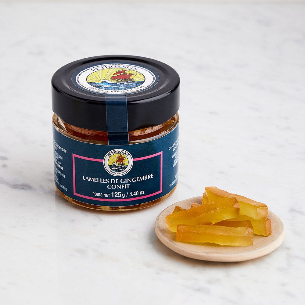 Lamelles de Gingembre Confit