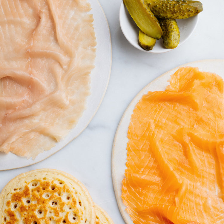 Saumon fumé à la ficelle