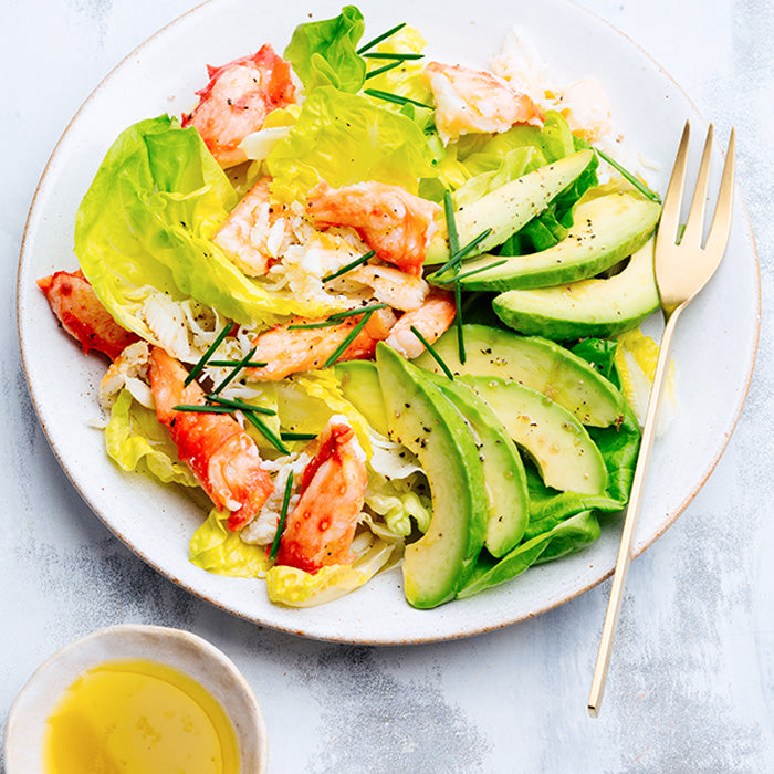 Salade de Crabe Royal à l'avocat