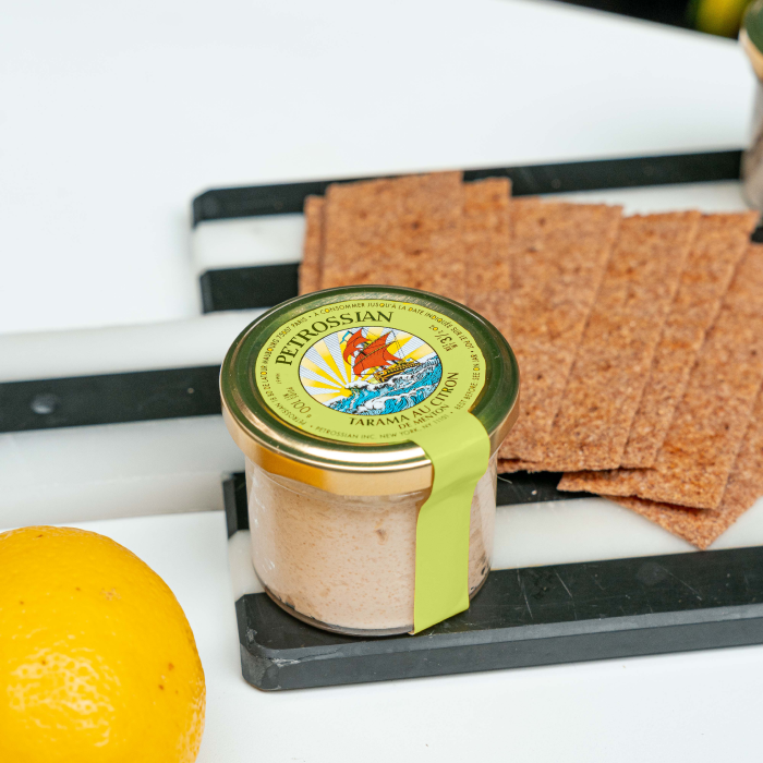 Tarama mit kandierter Zitrone aus Menton g.g.A.