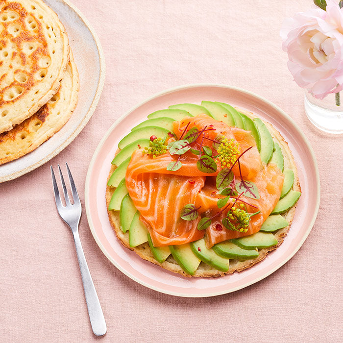 Avocado toast au saumon fumé