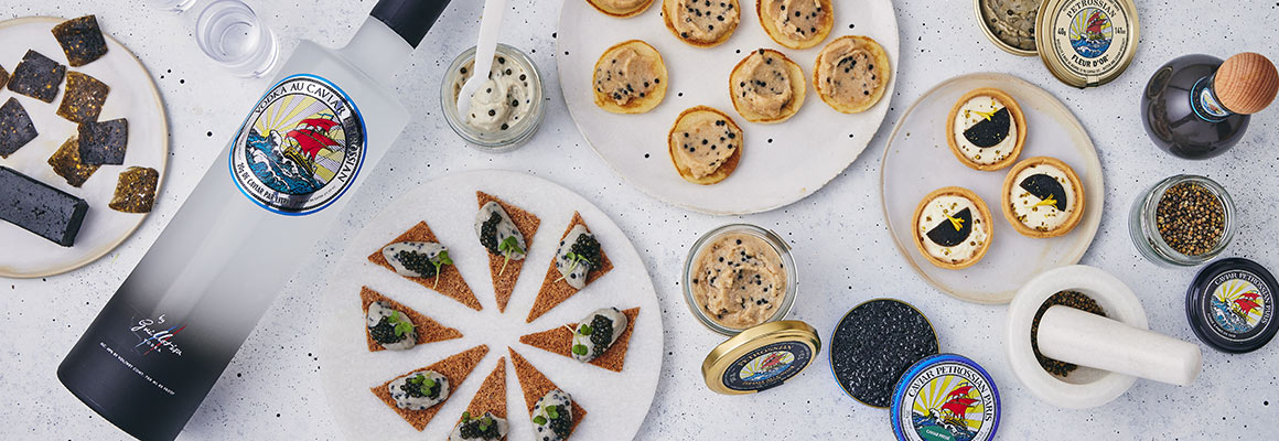 Caviar dérivé produits au Caviar Belgique