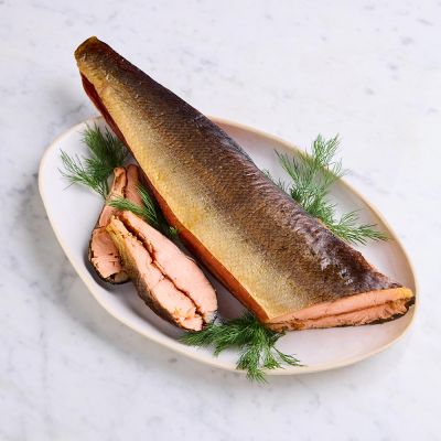 Marinated smoked salmon hotsell