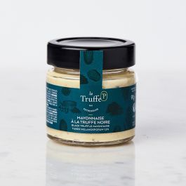 Mayonnaise aux truffes noires 3% - 180 gr - Vente Truffes du Quercy 