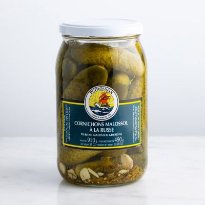 Russian-style Malossol Gherkins