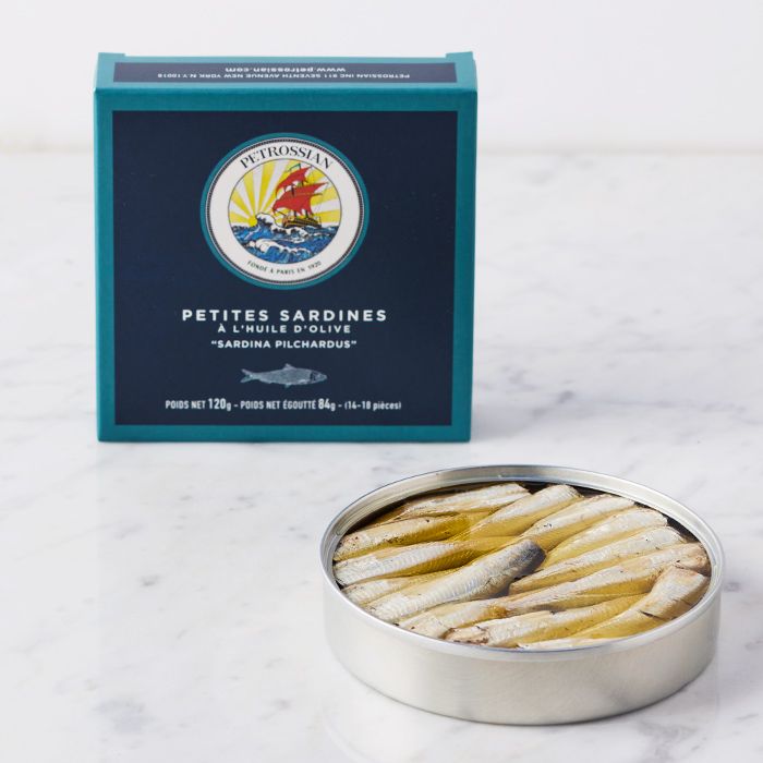 Sardine haut de gamme, petites sardines premium
