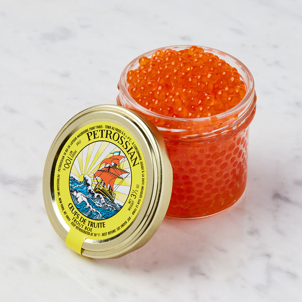 Trout Roe, caviar trout eggs