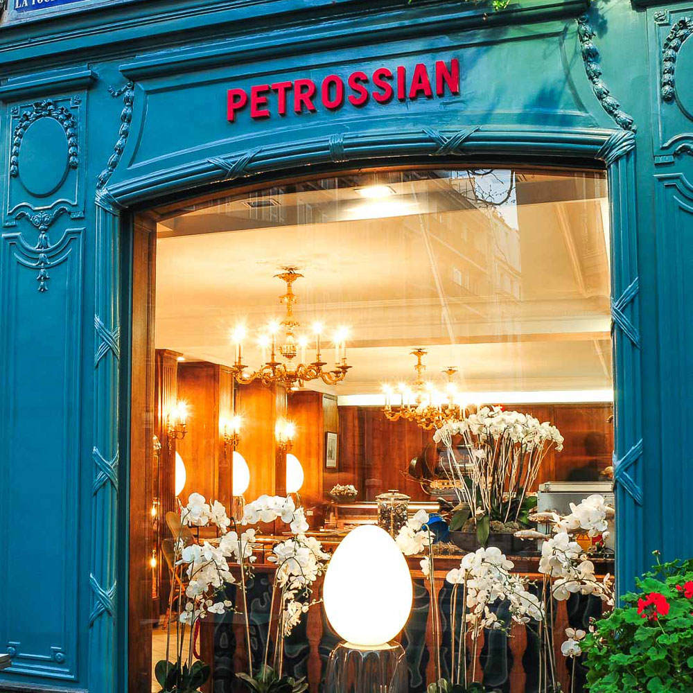 Petrossian Rive Gauche, caviar et spécialités