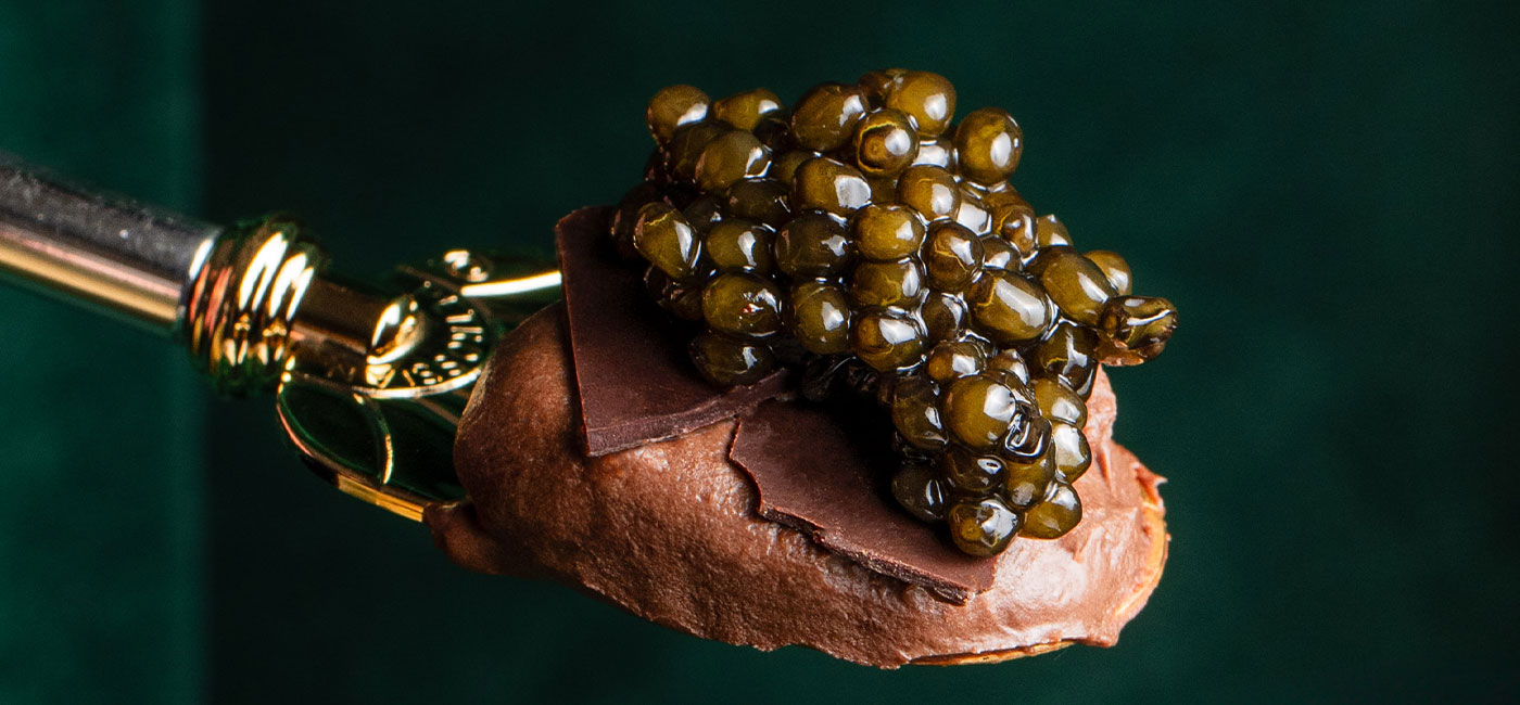 Petrossian présente son « Crémeux chocolat noir et caviar »