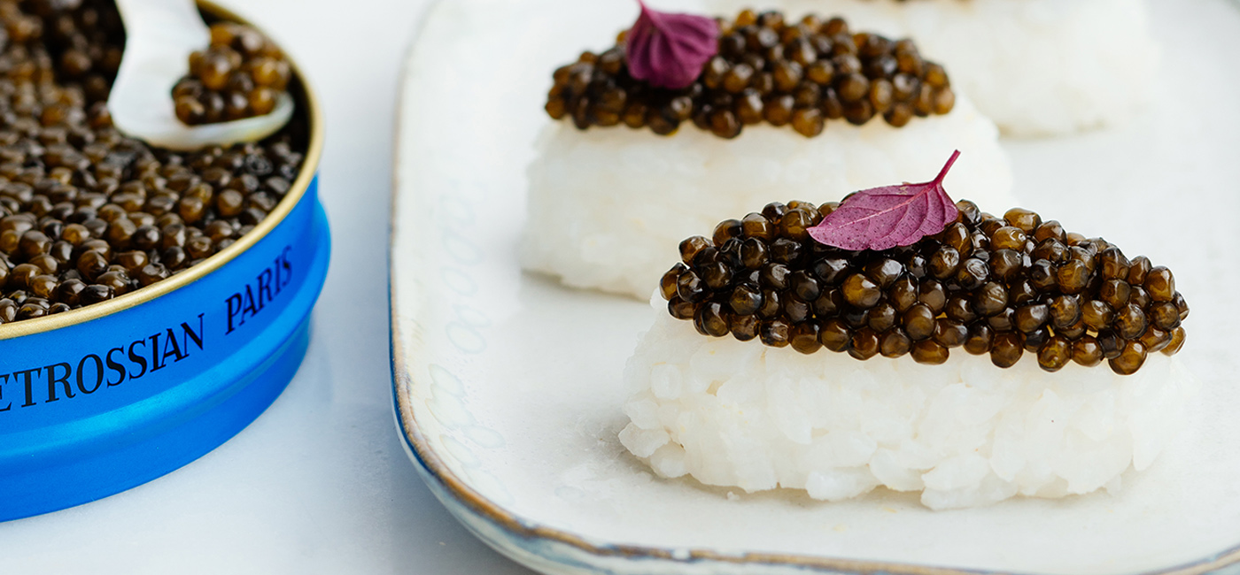 Sushi de caviar Daurenki