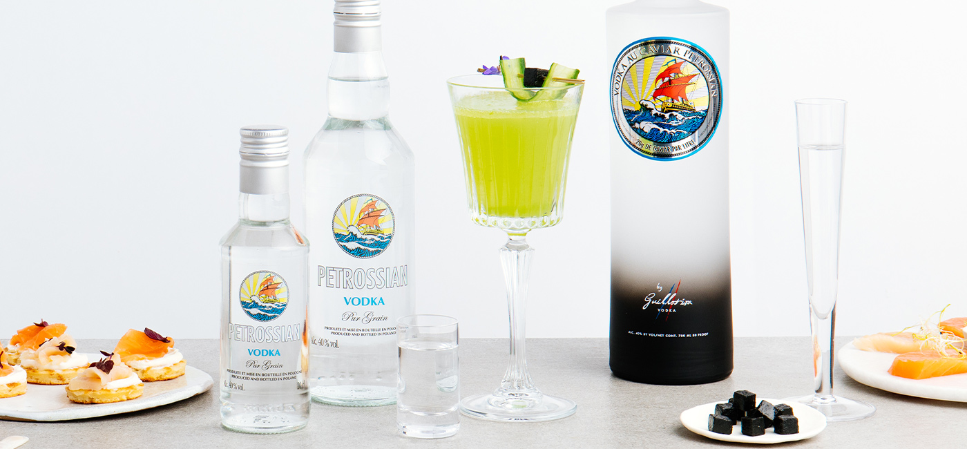 Tsar Petrossian cocktail